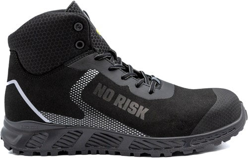No risk black tiger 1047.10 s3 | zwart | maat 47 - 5607421089475