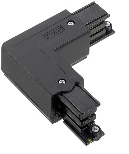 Nordic corner piece fixed 90°. for. rail left black 5050032