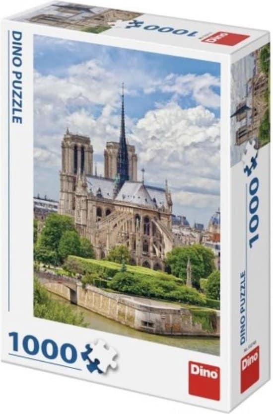 Dinotoys Dino Puzzle - Notre -Dame Paris - 1000 pieces