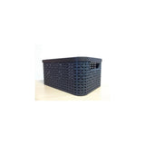 Panier de style curver 30L L couvercle anthracite