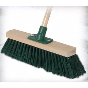 Pro garden broom 30cm including handle
