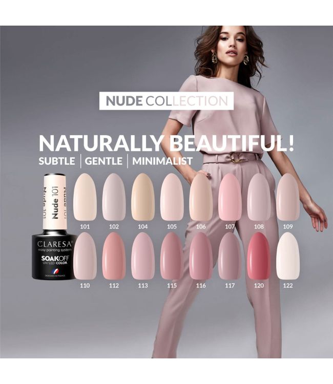 Claresa UV LED Gellak 5ML Nude 108