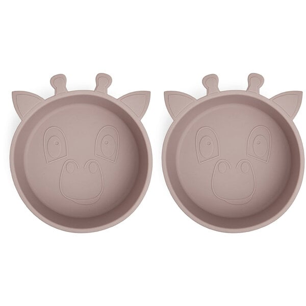 Nuuroo Nuuroo Alex Silicone Deep Platte 2-Pack Giraf