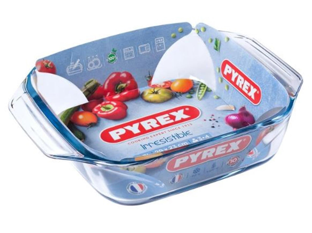 Pyrex zapékací mísa čtvercová 29x23cm sklo