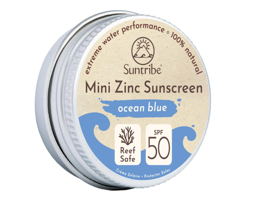 Suntribe sunscreen - face sport - spf 50 - ocean blue - 15 gr