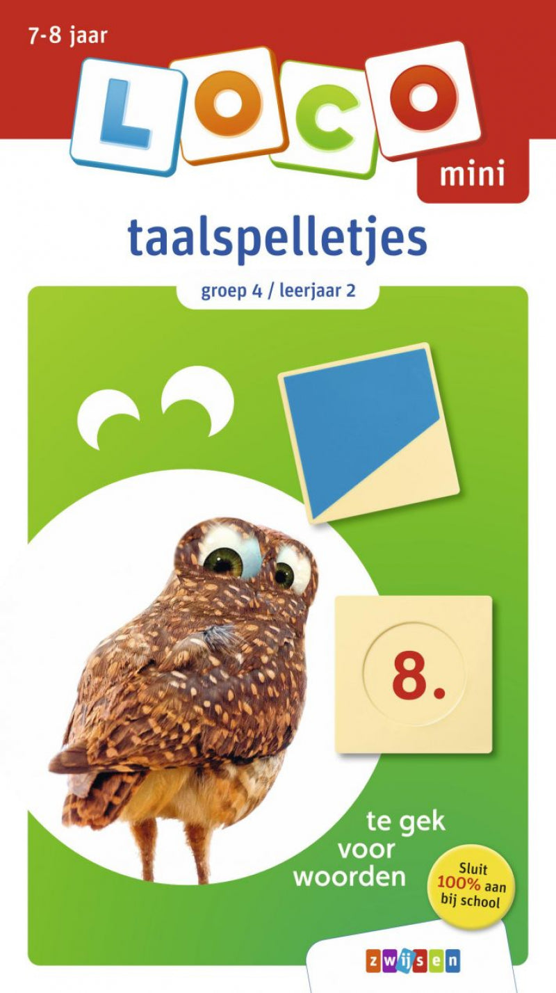 Loco oefenboekje mini taalspelletjes