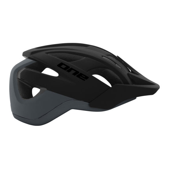 One Trail Pro Bicycle Helmet Black Grigio scuro M (55-58 cm)