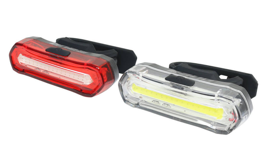 Jedna osvětlení sada 30 USB dobíjecí černá