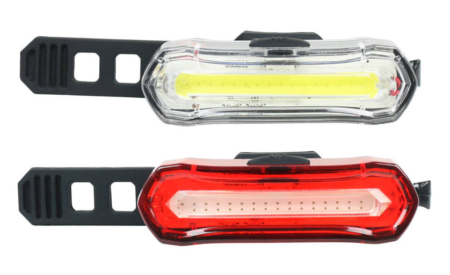 Jedna osvětlení sada 30 USB dobíjecí černá