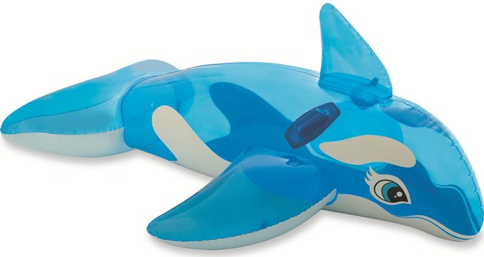 Intex - Ride à baleine animale gonflable - 152 x 114 cm