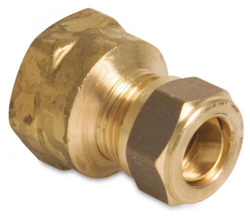 Bonfix rechte overgangskoppeling 28x1 knel inw. | 5 stuk stuks