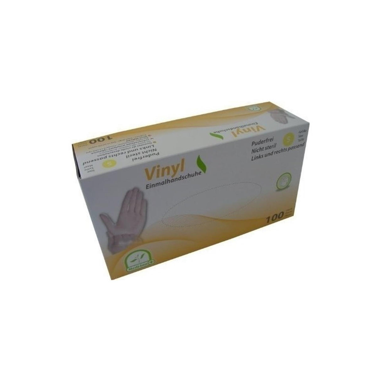 Gants jetables Medi-inn vinyle l 100