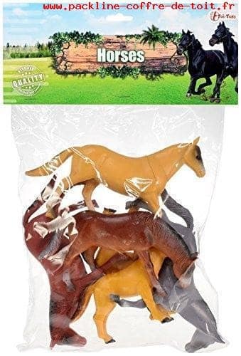 Jonotoys Horses - 6 chevaux différents dans le sac