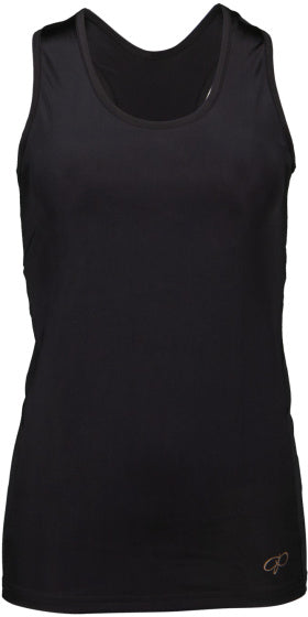 Papillon Tanktop Racer Back Ladies Black Size M