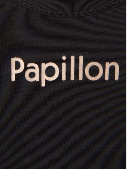 Papillon tanktop racer tilbage damer sort størrelse xl