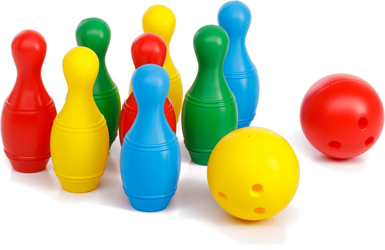 Paradiso Toys Kegel Game 10-delt 31 cm multicolor