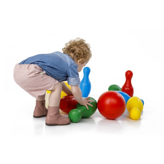 Paradiso Toys Kegel Game 10-delt 31 cm multicolor