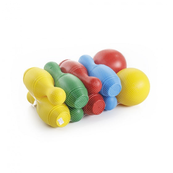 Paradiso Toys Kegel Game 10-delt 31 cm multicolor