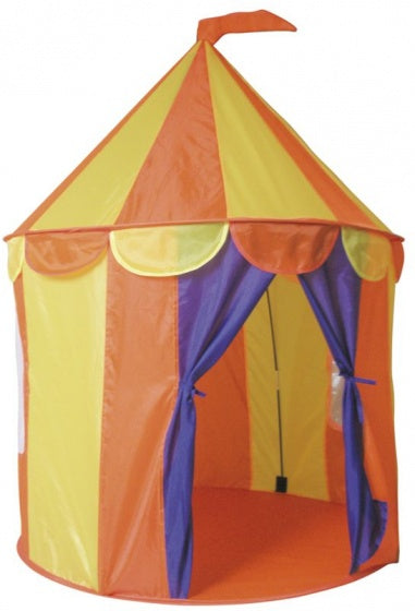 Paradiso toys Play tent circus 95 x 125 cm yellow orange