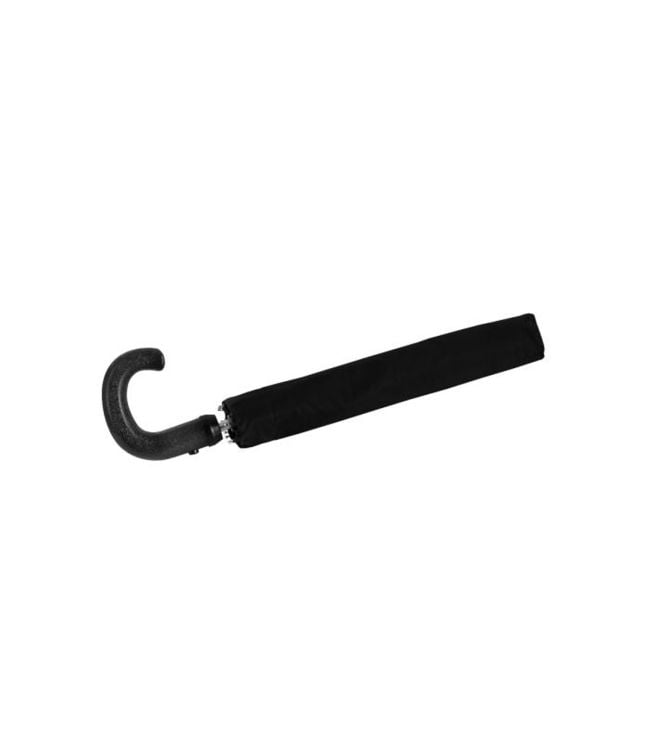 Impliva Umbrella Foldable Automatic Hook Black