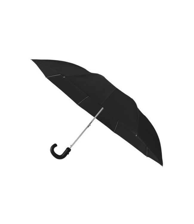 Impliva Umbrella Foldable Automatic Hook Black