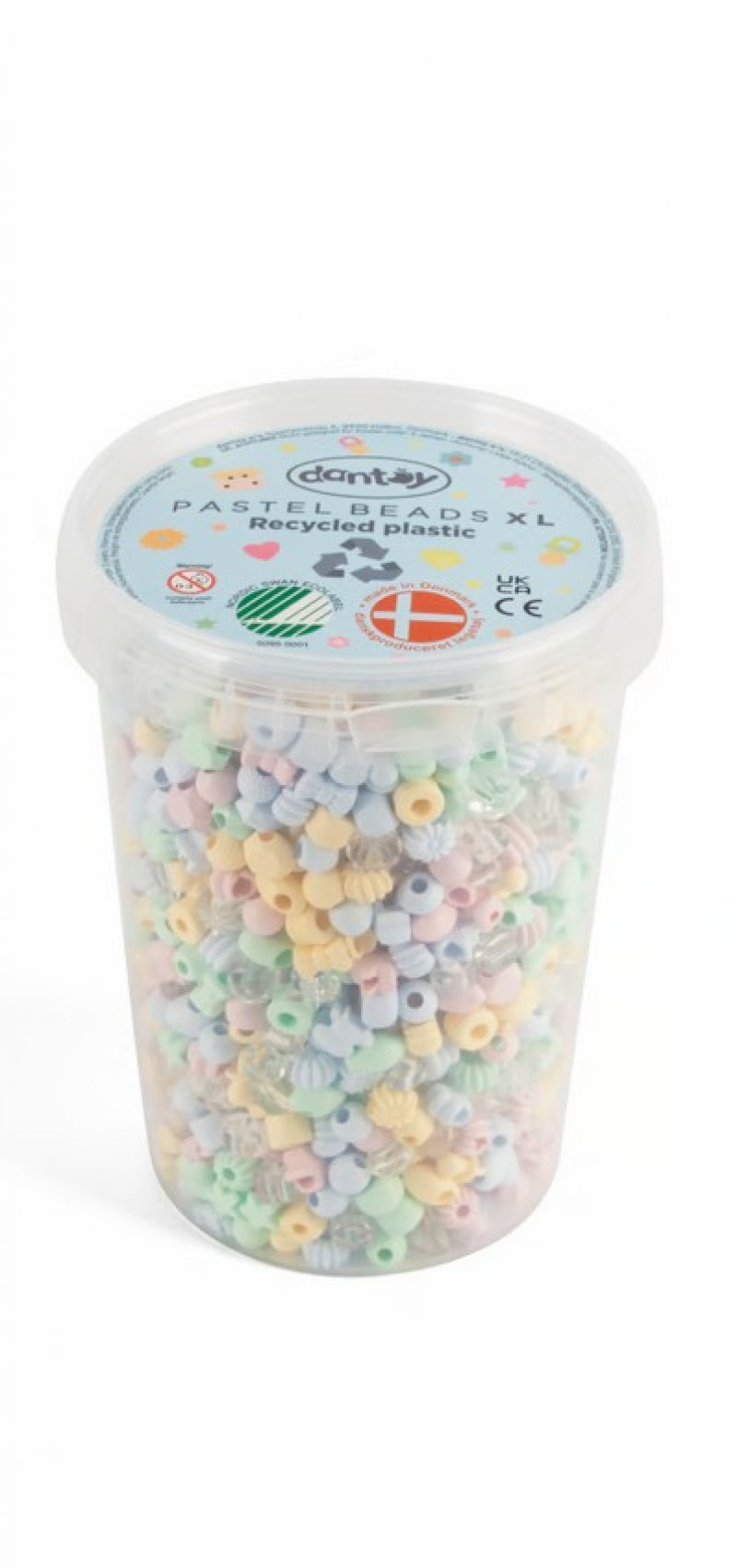 Dantoy Pastellperlen xl, 1580 Stéck.