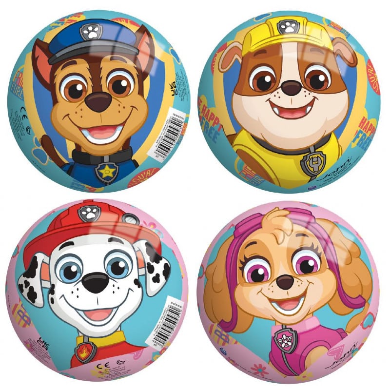 Palla Cilgro Paw Patrol 13 cm | 10 pezzi