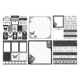 The paper boutique • everyday shades of black white project pad