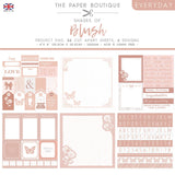 The paper boutique • everyday shades of blush project pad