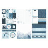 The paper boutique • shades of icy christmas project pad