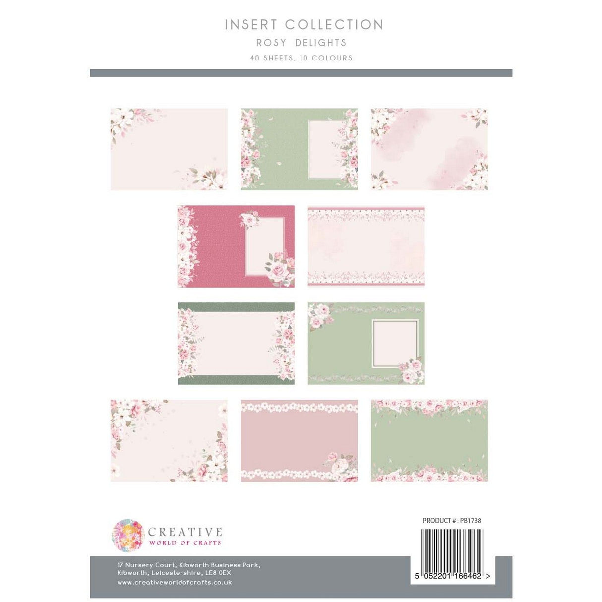 The paper boutique • rosy delights insert collection