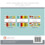 The paper boutique • perfect partners gnome sweet gnome embellishments 20,32x20,32cm