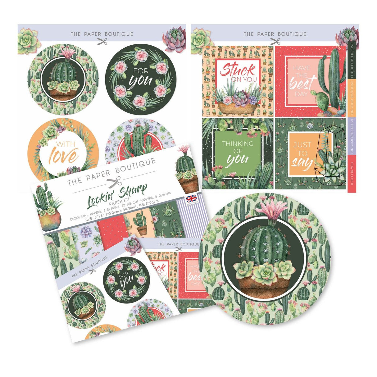 The paper boutique • lookin sharp paper kit