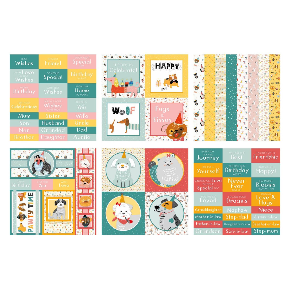 The paper boutique • perfect partners embellishments it's pawty time