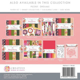 The paper boutique • peony dreams embellishments pad 20,32x20,32cm