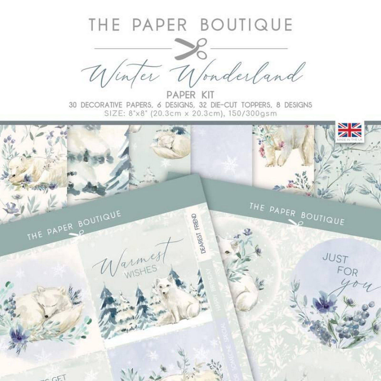 The paper boutique • winter wonderland paper kit