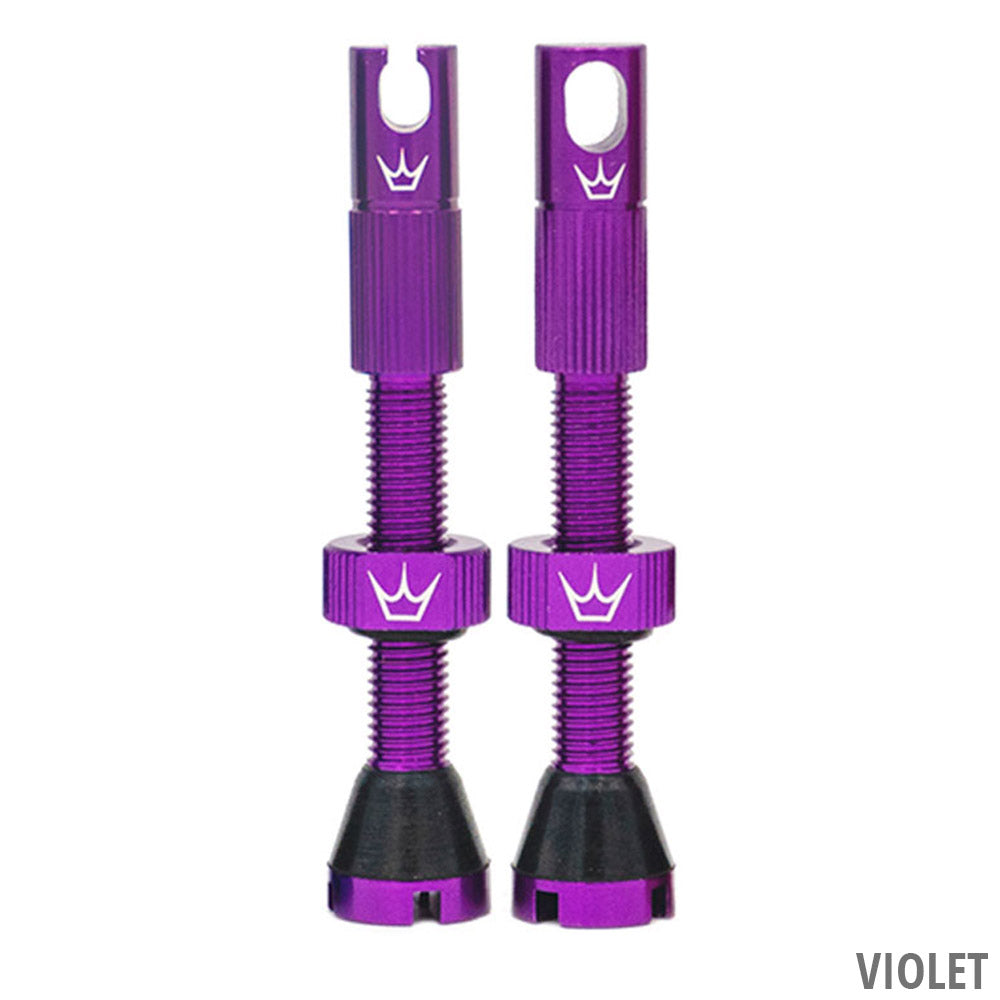 Peaty's chris king mk2 tubless valves - 42mm | punch