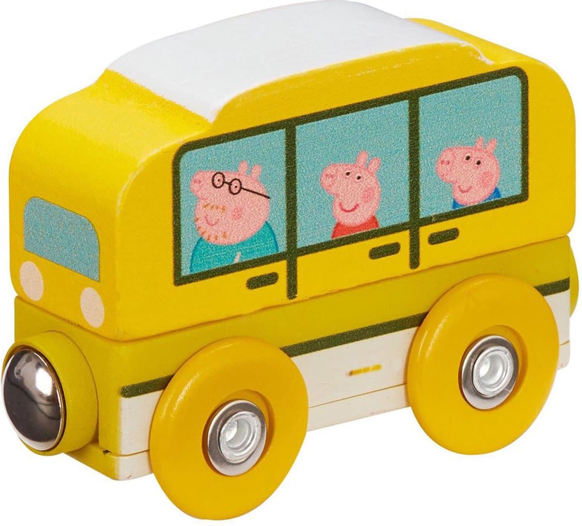 Otto Simon Peppa Pig Bus z magnesem, aby połączyć serię ze sobą