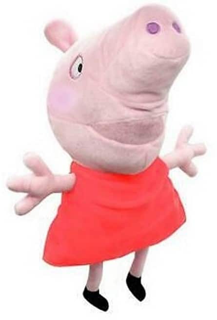 Otto Simon Peppa Pig plush hand puppet with sound 28 cm