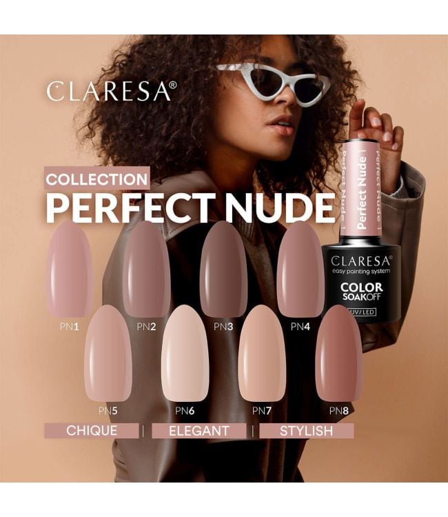 Claresa UV LED Gelak 5ml Perfecto Nude 1