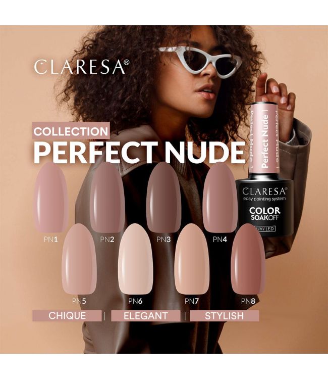 Claresa UV LED Gelak 5ml Perfecto Nude 5