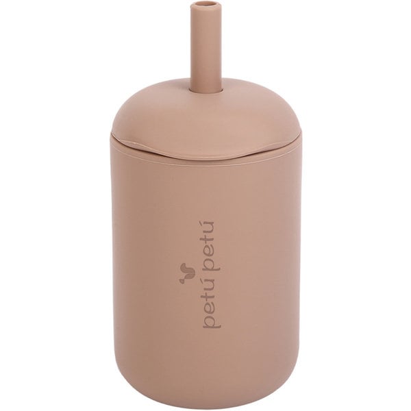 Petú Petú Petú Petú Eli Silicone Cup con paglia