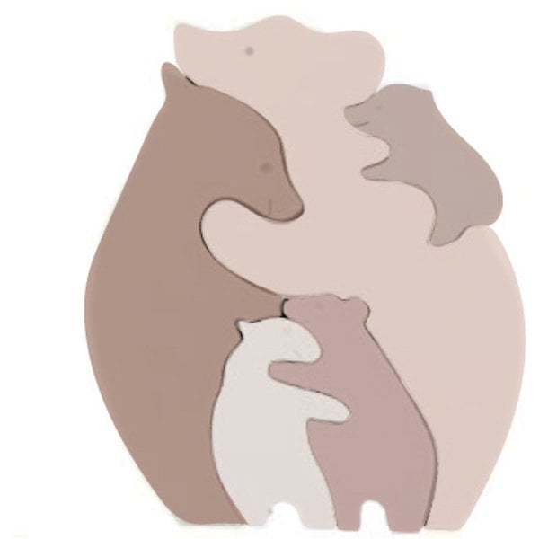 Petú Petú Petú Petú Lucca Silicone Puzzle Rose Rose