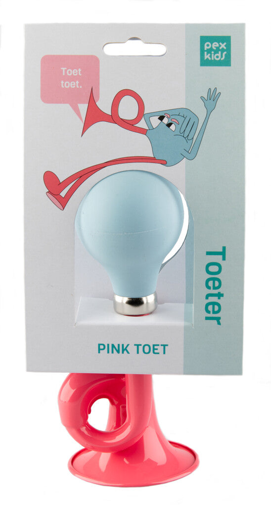 Cylling Horn Lure Pexkids - różowy z zieloną kulą