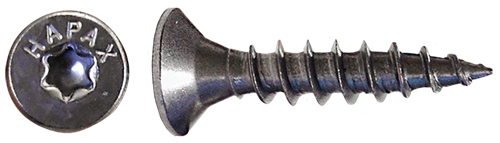 Pgb-europe hapax | hapax fixing pro schroef 5,5x35 a4-70 | 100 st - hap010b0000550353