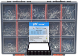 Pgb-europe pgb-fasteners | assortimentsdoos met schroeven 1700 dlg pwvtv - ass014001170002