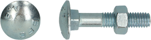 Pgb-europe pgb-fasteners | houtbout 4.8 din 603 555 m 5x30 zn | 200 st 603001005000303