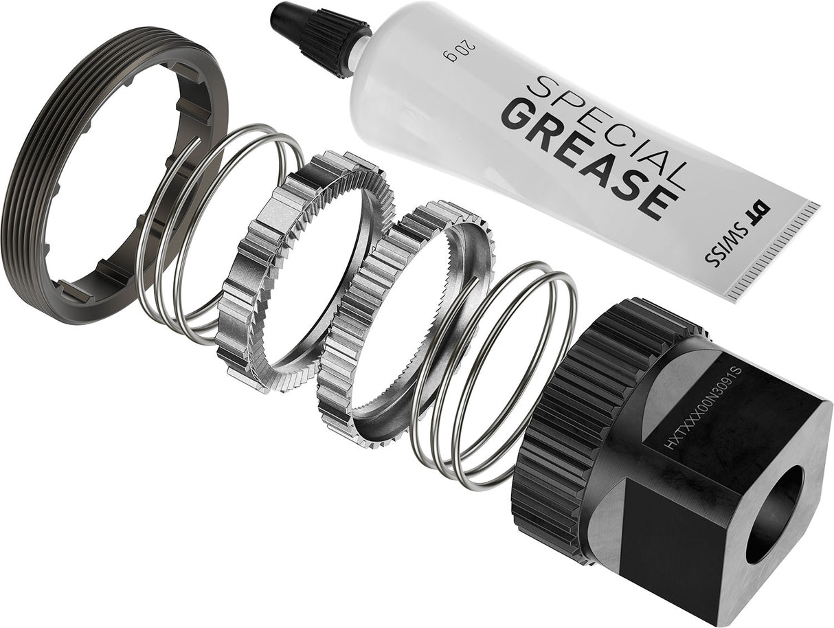 Dt swiss upgrade kit ratchet deg 60t df anti pedal kickback system e-mtb | 12 x 148mm | shimano