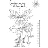 Pink ink designs • clear stempel set oops a daisy a6