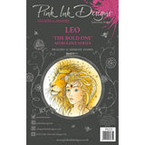 Pink ink designs • astrology series clear stempels leo 'the bold one'